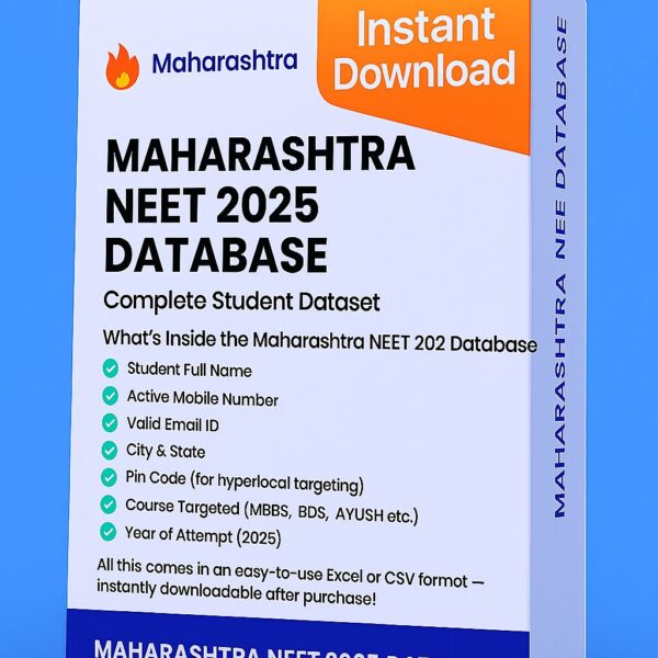 Maharashtra NEET 2025 Database