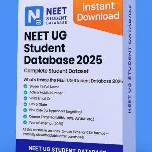 NEET UG Student Database 2025