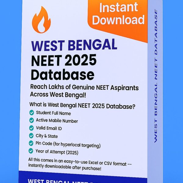 West Bengal NEET 2025 Database