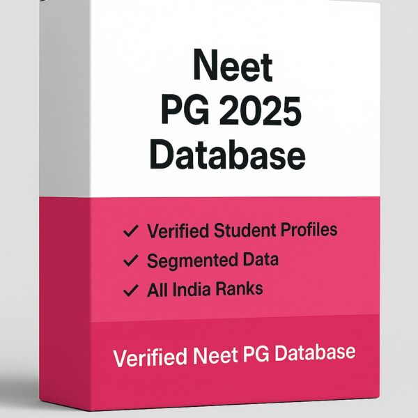Neet PG 2025 Database