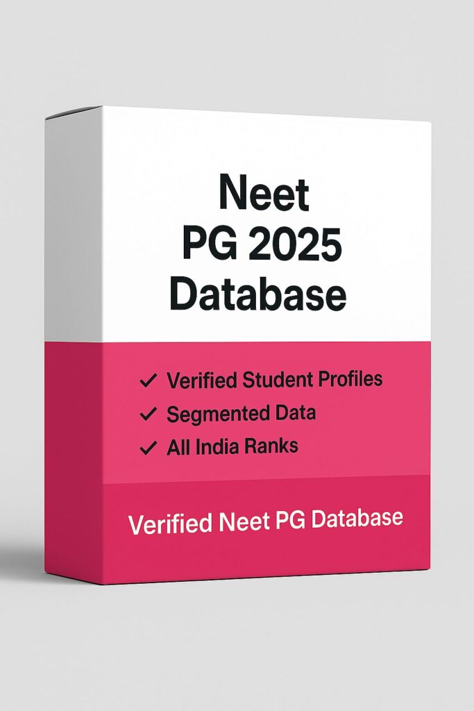Neet PG 2025 Database